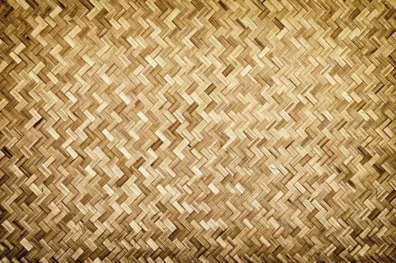 Golden Rattan Weave