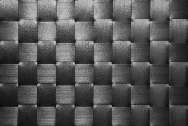 Graphite Leather Weave