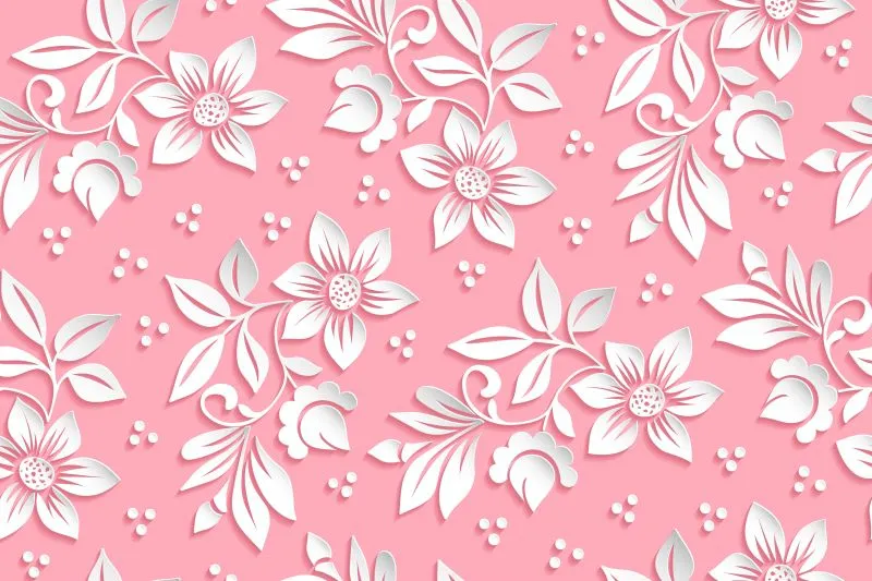 Pink Paper Blossoms