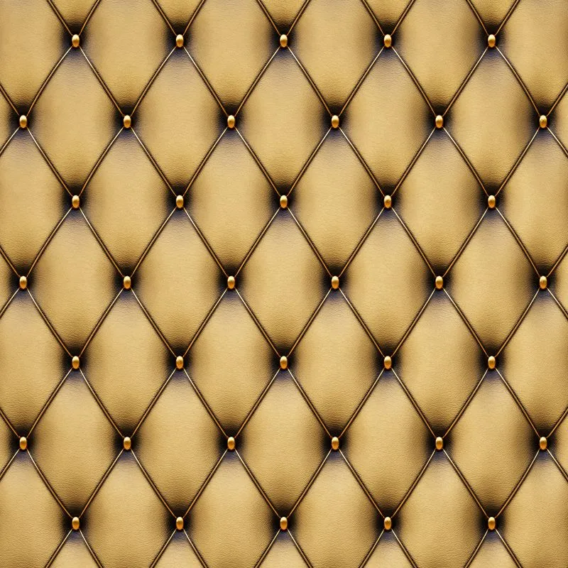 Golden Chesterfield Tufting