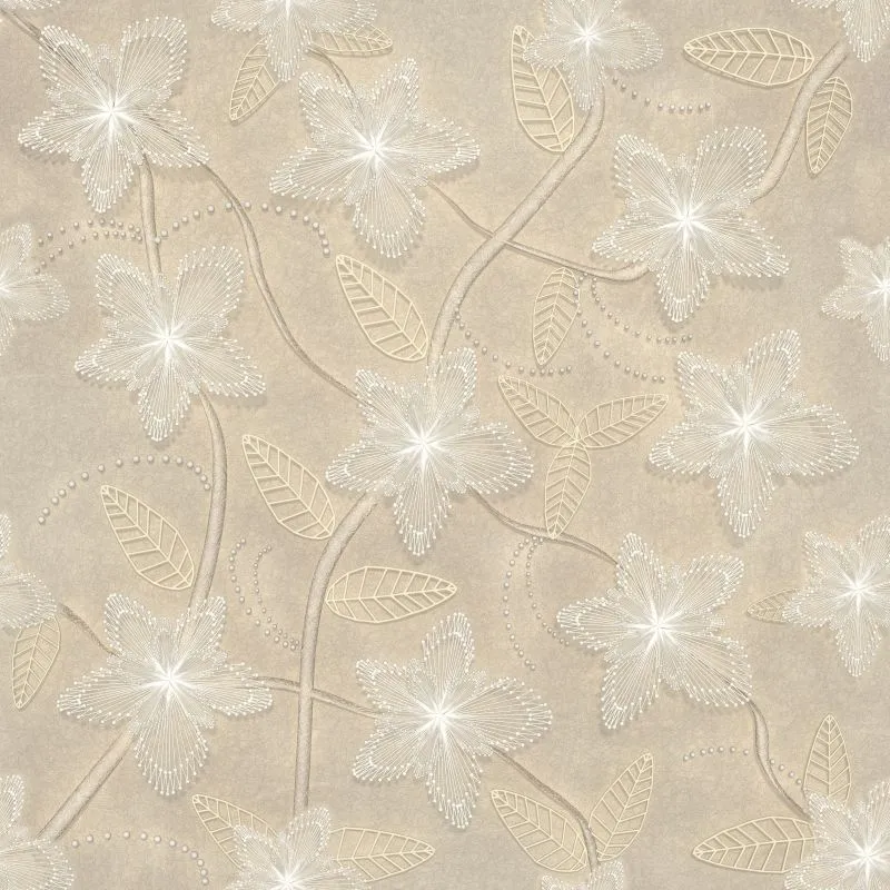 Ivory Floral Vine