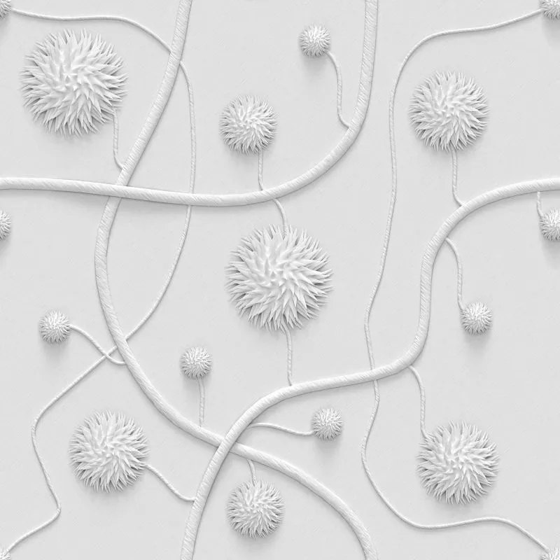 White Dandelion Vines