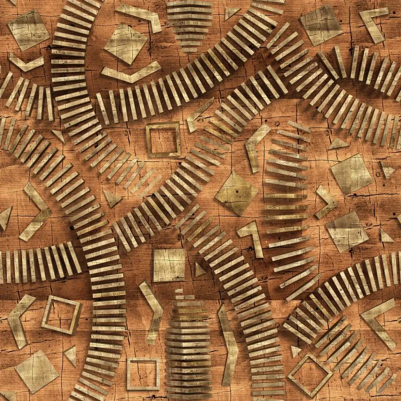 Rustic Timber Collage