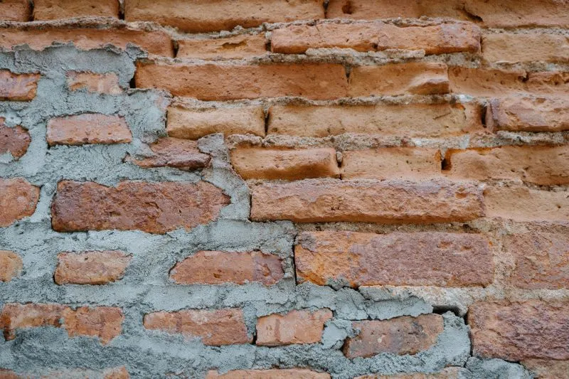Patched Mortar Brick
