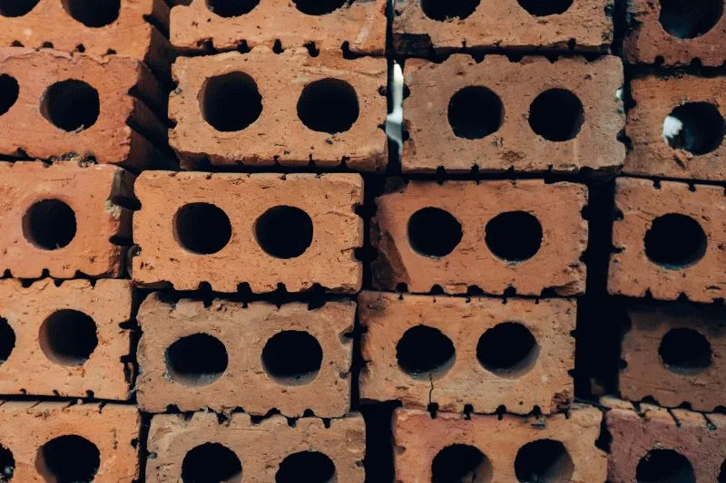 Perforated Clay Bricks