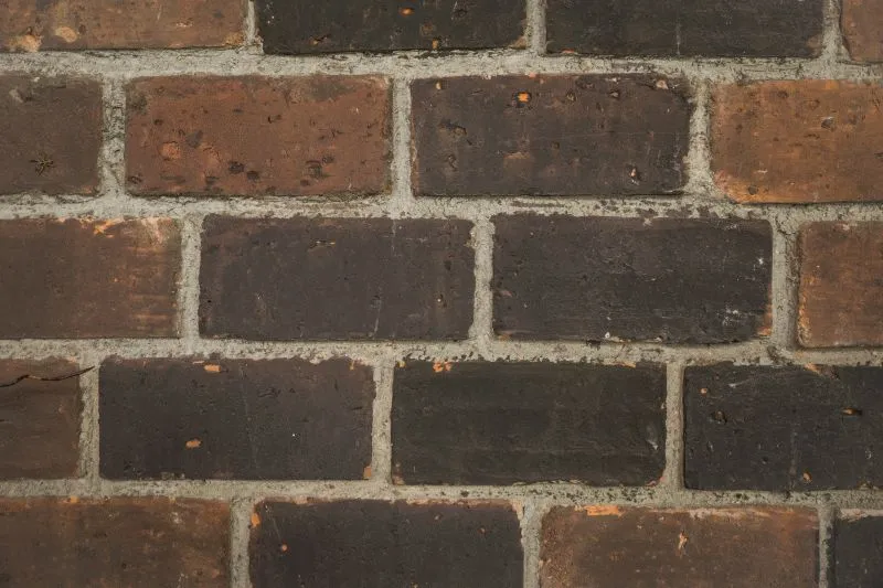 Brown Brick Light Mortar
