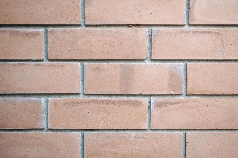 Smooth Salmon Brick Close-Up