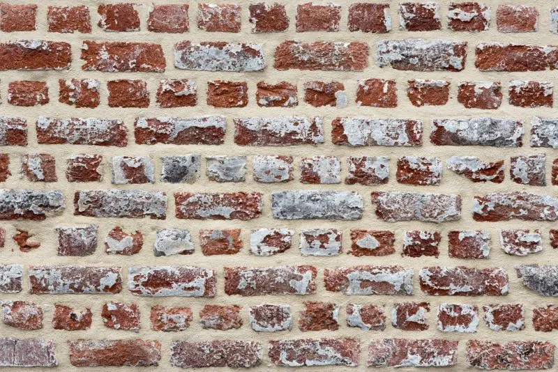 Frosted Red Brick Rows