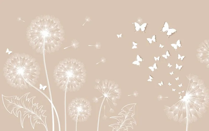 Dandelion Butterfly Breeze