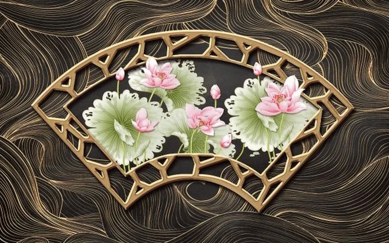 Fan Window Lotus