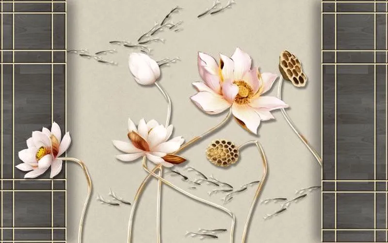 Lattice Screen Lotus