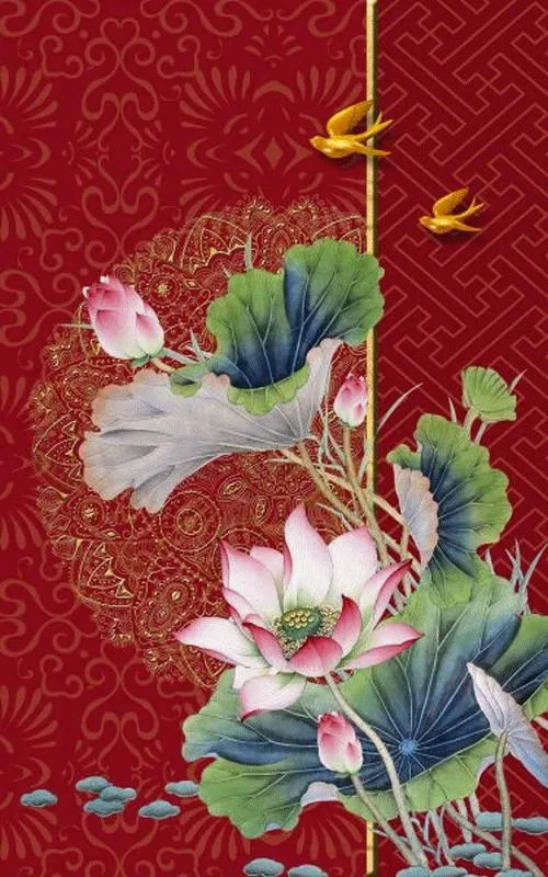Crimson Lotus Medallion