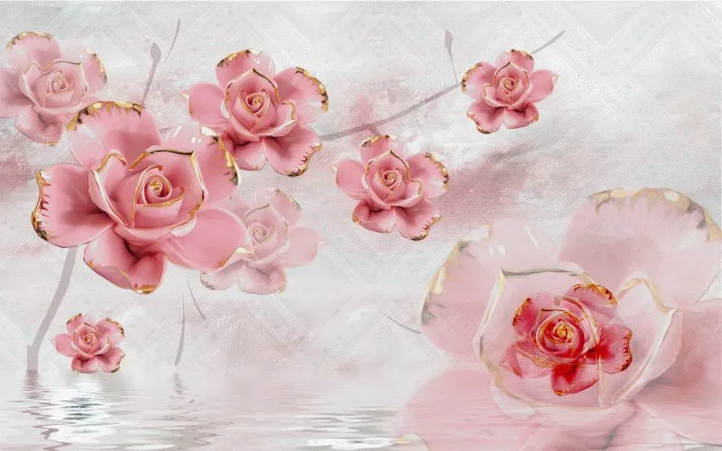Pink Roses Water