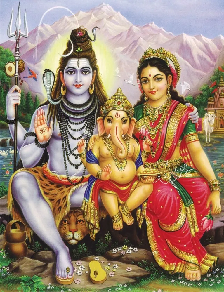 Shiva Parvati #020