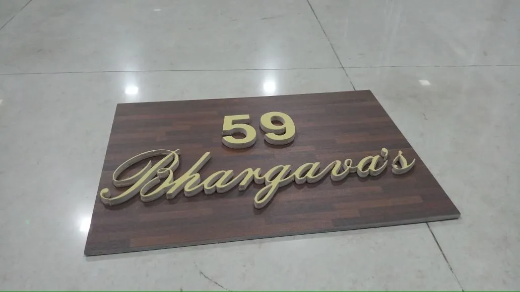Completed name plates installation by Staynish