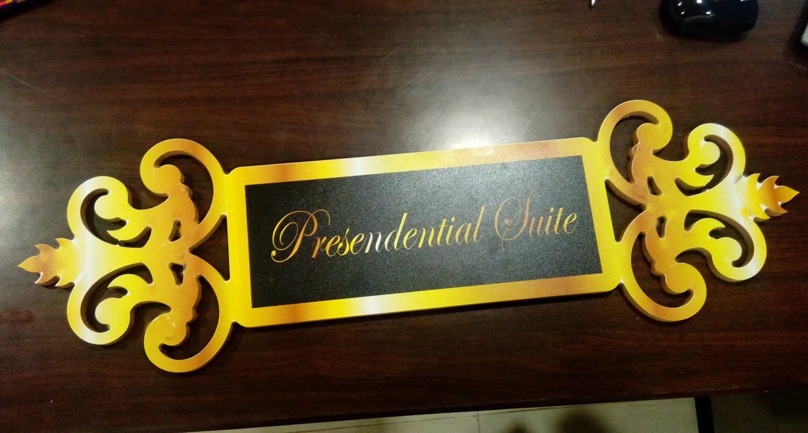 Completed name plates installation by Staynish