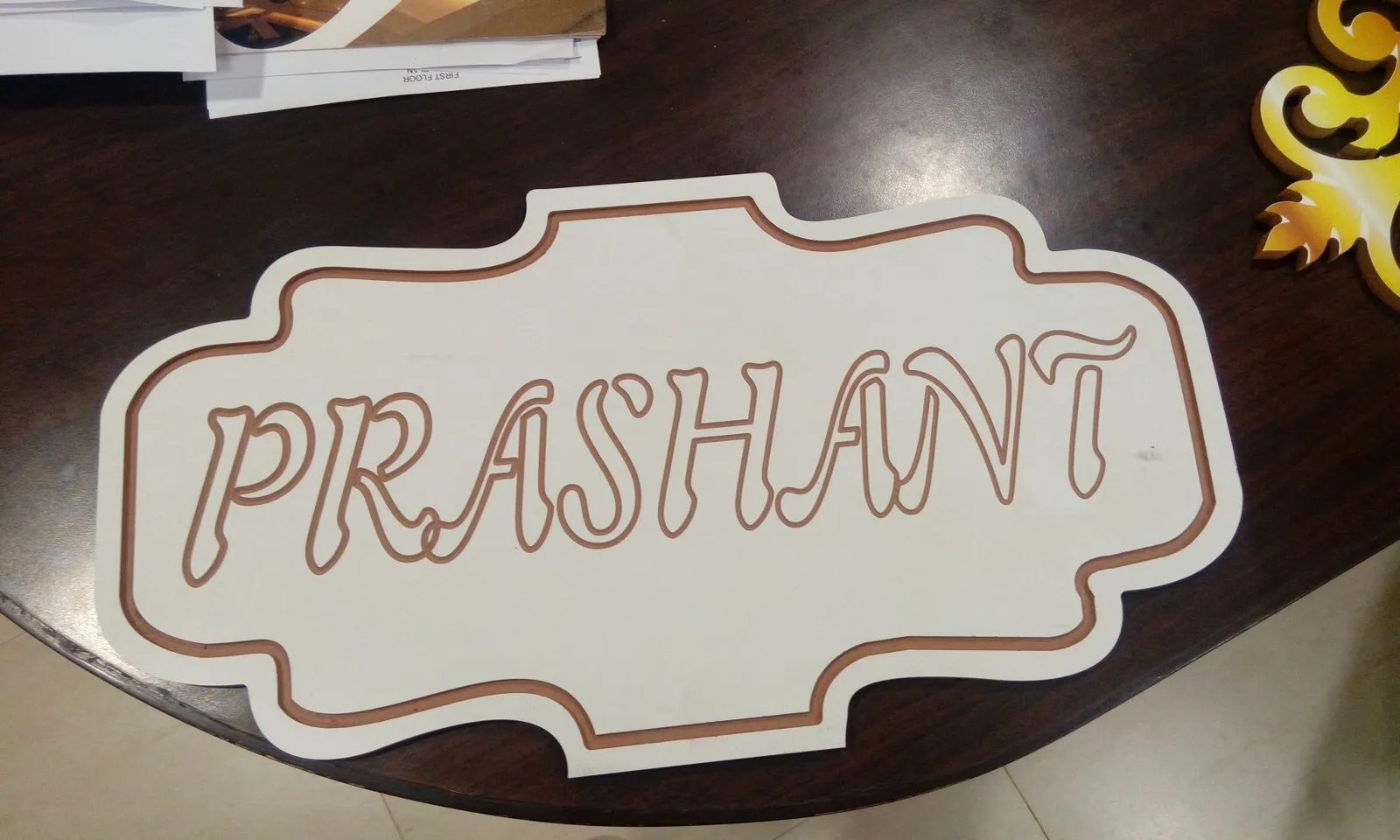Completed name plates installation by Staynish