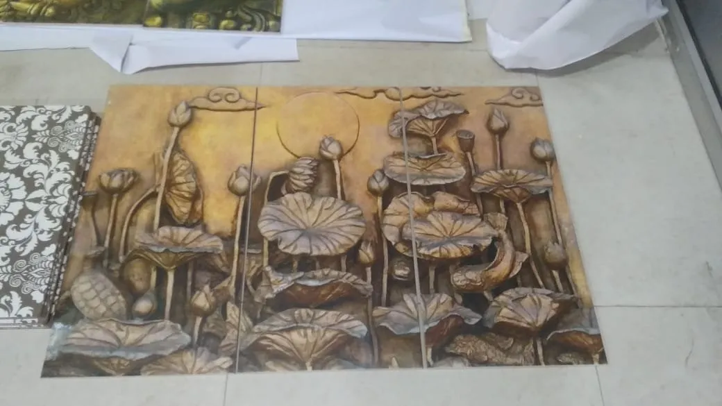Completed tiles installation by Staynish
