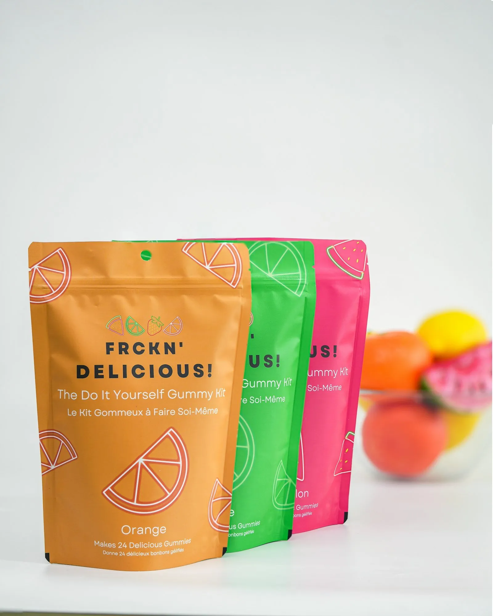 Custom printed pouches with designs