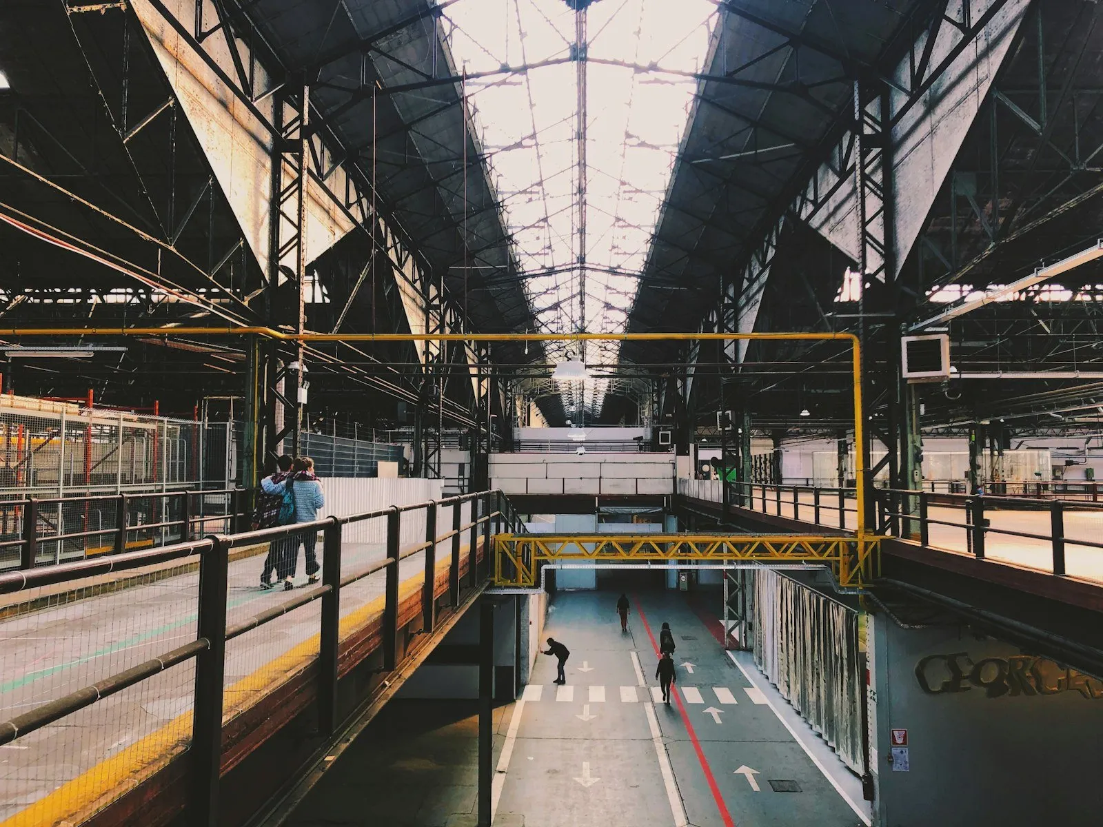 A factory interior