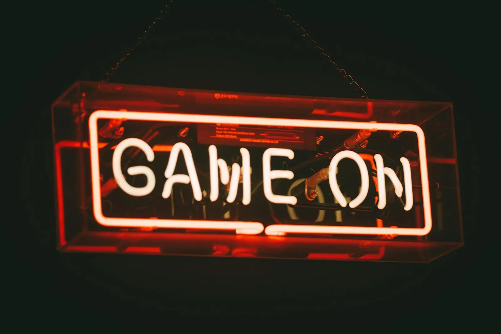 An LED sign